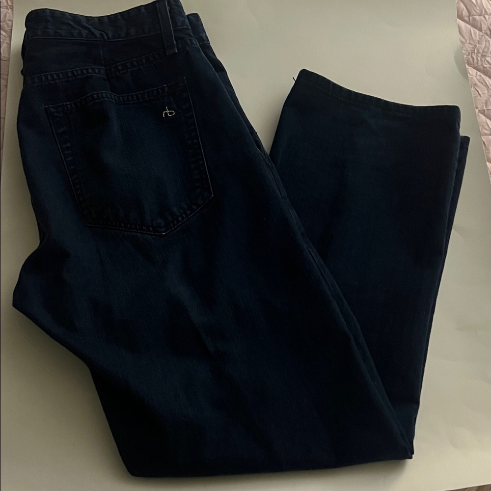 rag & bone Men's Indigo Wash, 100% Cotton, Size 36 Jeans - Picture 6 of 10